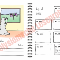 Cartoon: Terminplaner (keine Werbung, sondern Lob) 3