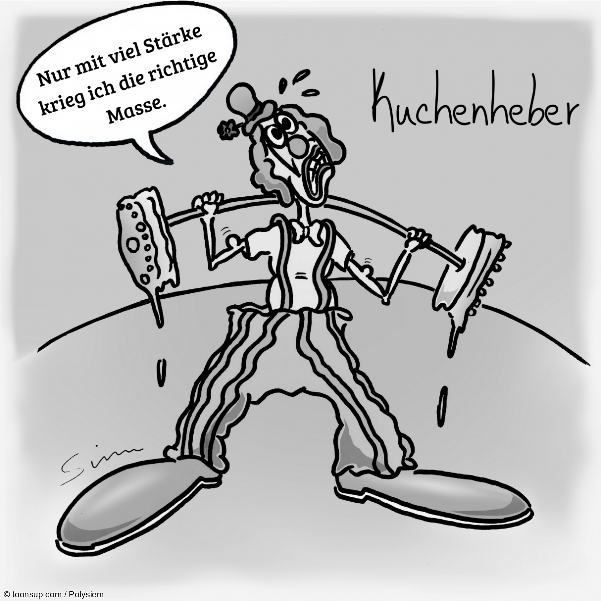 Cartoon: Kuchiger Typ 1