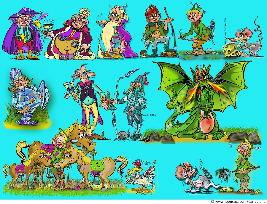 Concept Art / Character Design: MusterPoster 1