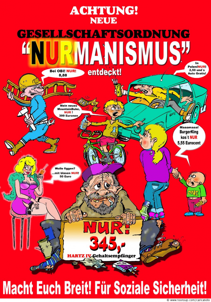 Cartoon: NURmanismus 1