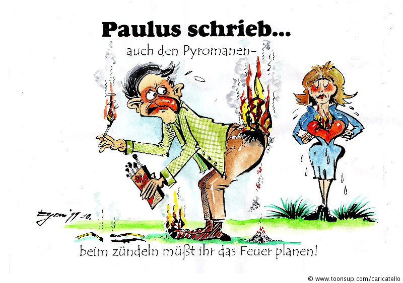 Cartoon: Paulus schrieb ...II 1