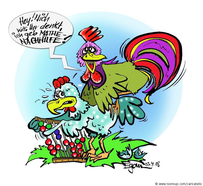 Cartoon: MatheNachhilfe 1