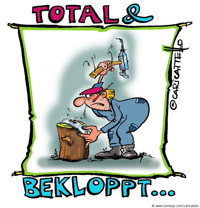Cartoon: Wo ist der Nagel... 1
