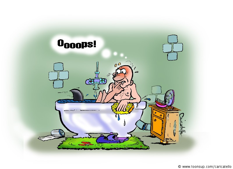 Cartoon: Oooops.... 1
