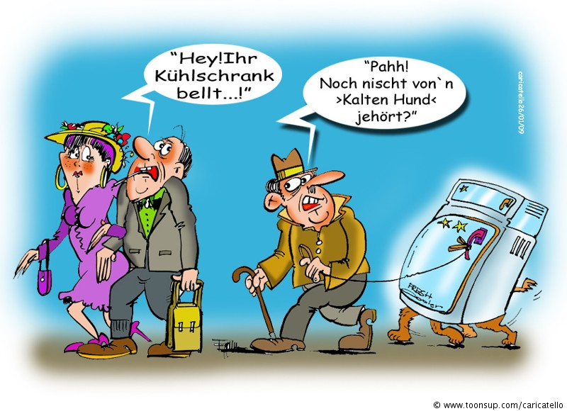 Cartoon: Kalter Hund...kalte Schnauze? 1