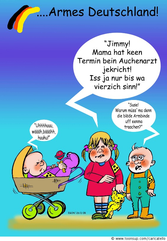 Cartoon: Termine beim Augenarzt... 1