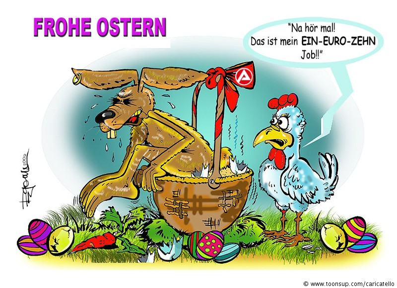 Cartoon: EinEuroZehnJob 1