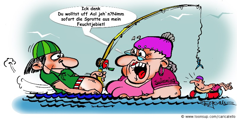 Cartoon: Hamburger Sprotte 1