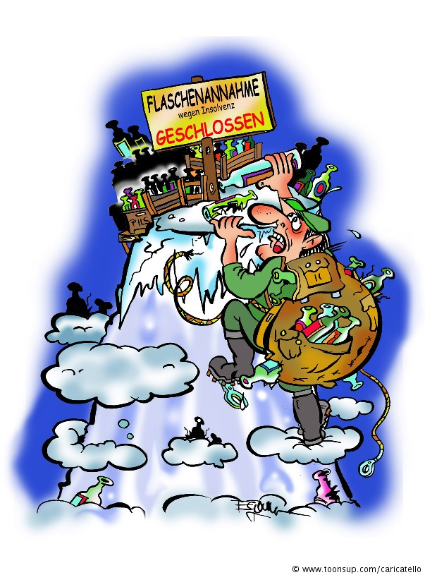 Cartoon: Gipfelstürmer VI 1