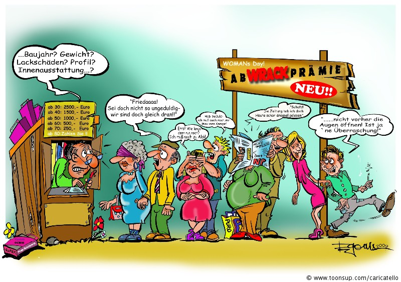 Cartoon: Woman`s Day 2009 1