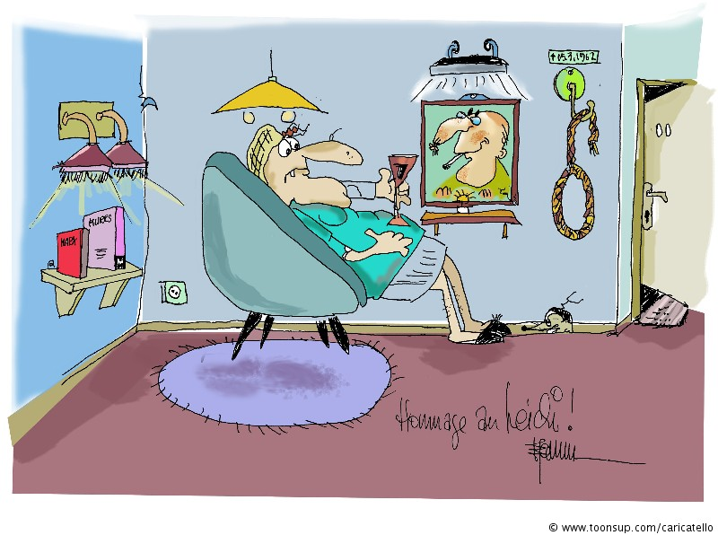Cartoon: Hommage an meine CartoonisteFreund 'Leichi'!! 1