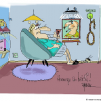 Hommage an meine CartoonisteFreund 'Leichi'!!