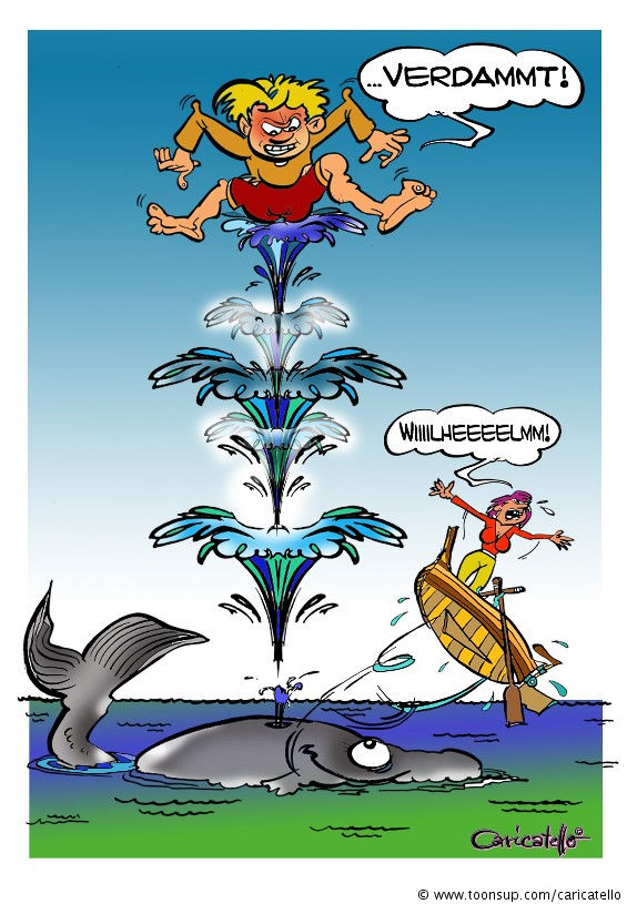 Cartoon: Walfang Olè 1