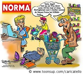 Cartoon: Normanismus 1