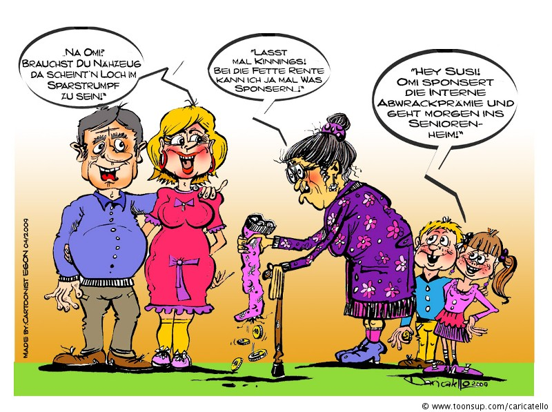 Cartoon: Sponsoring 1