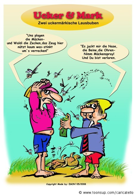 Cartoon: MückenTötolin 1