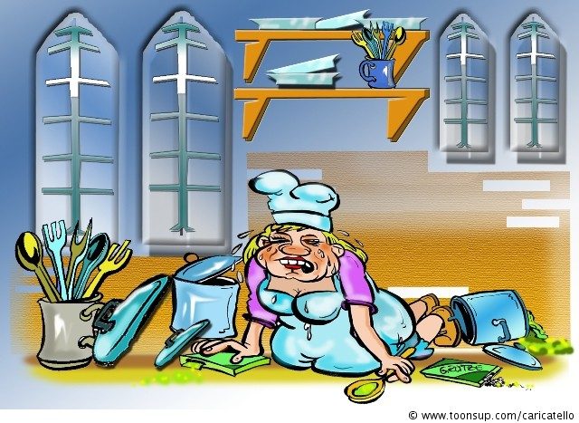 Illustration: In der Küche... 1