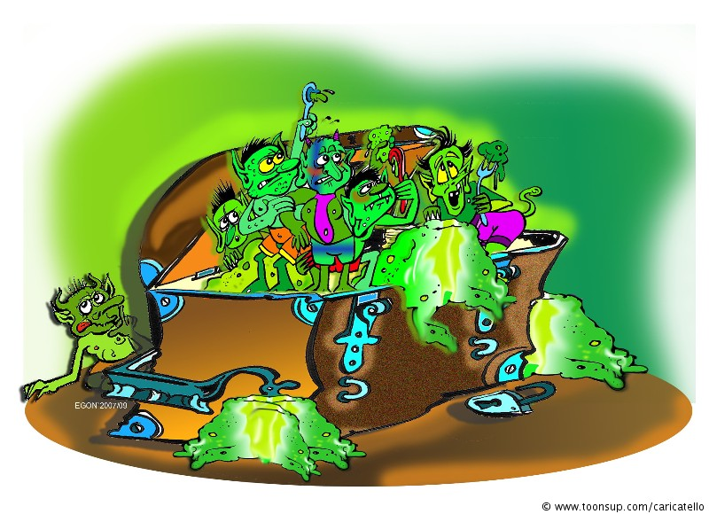 Illustration: Der Diebstahl des Grotzegrünen Wackelpuddings 1