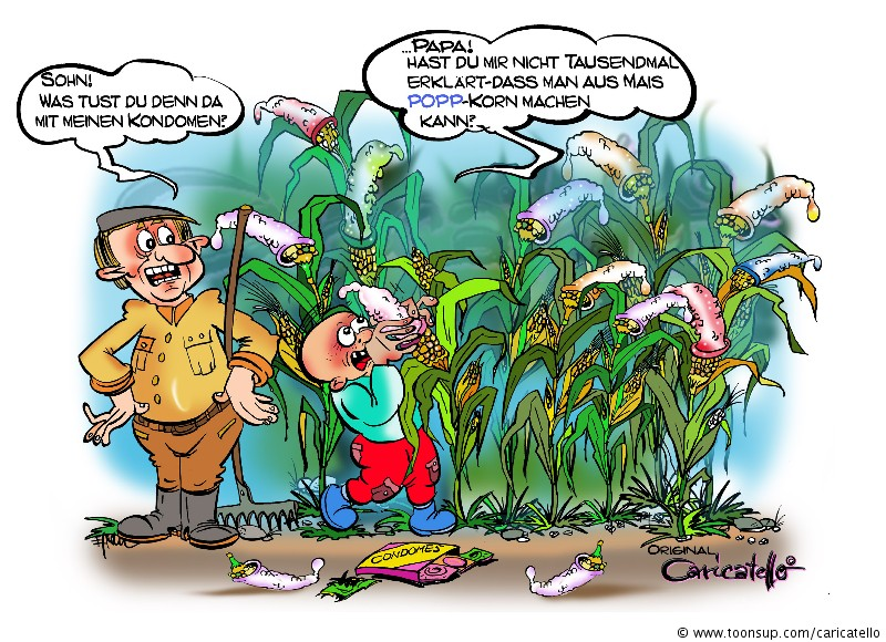Cartoon: POPP-Corn 1