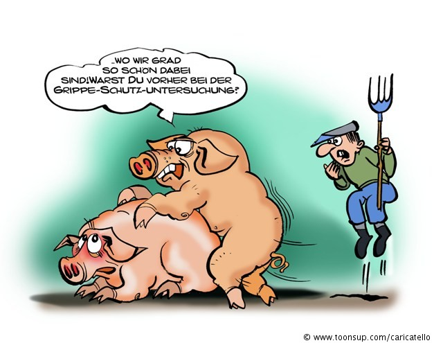 Cartoon: Schweine Nummer.... 1