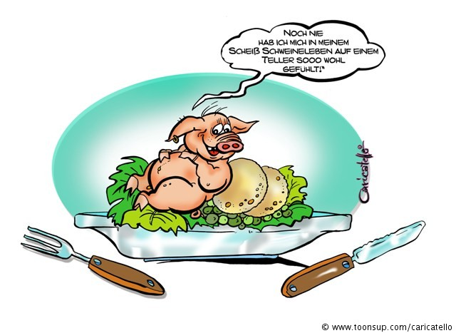 Cartoon: Schweinische Sicherheit 1