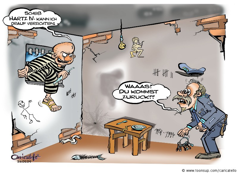 Cartoon: Grausames SGB II 1