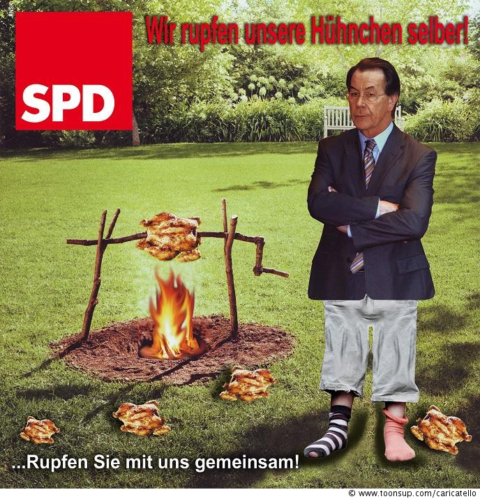 Anderes: Hühnchen rupfen mit Münte.... 1
