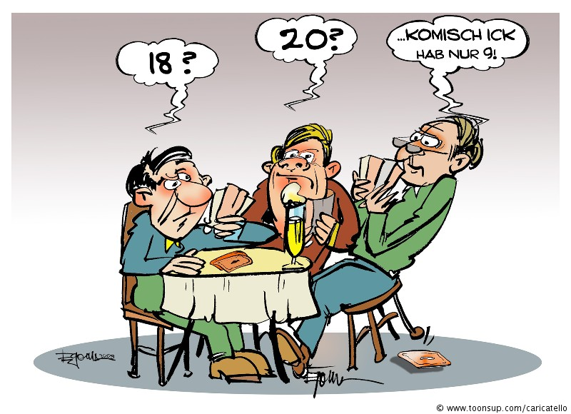 Cartoon: Skatbrüder 1