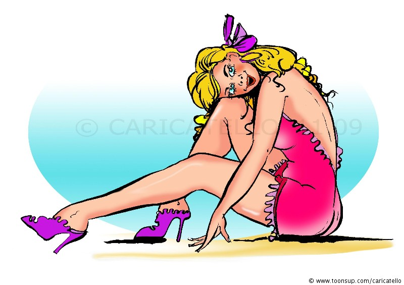 Illustration: PINup Girlie 1