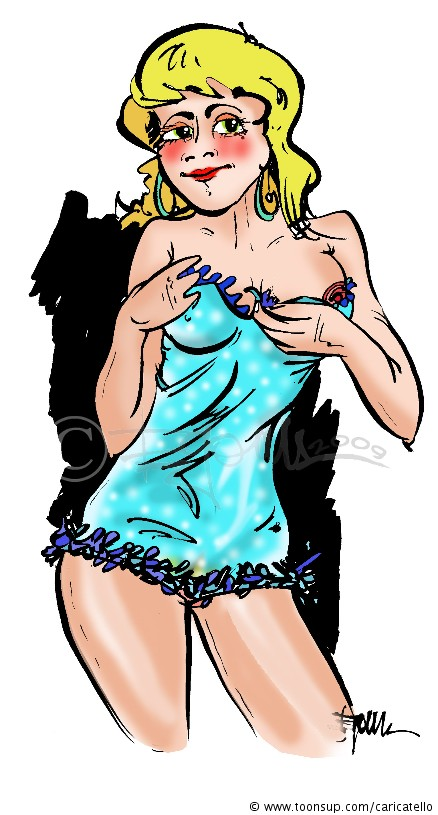 Illustration: 'Blondie' 1