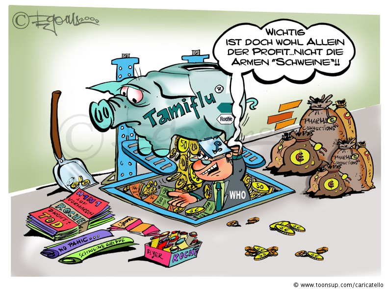 Cartoon: 'Voll Schweinisch!' IV 1