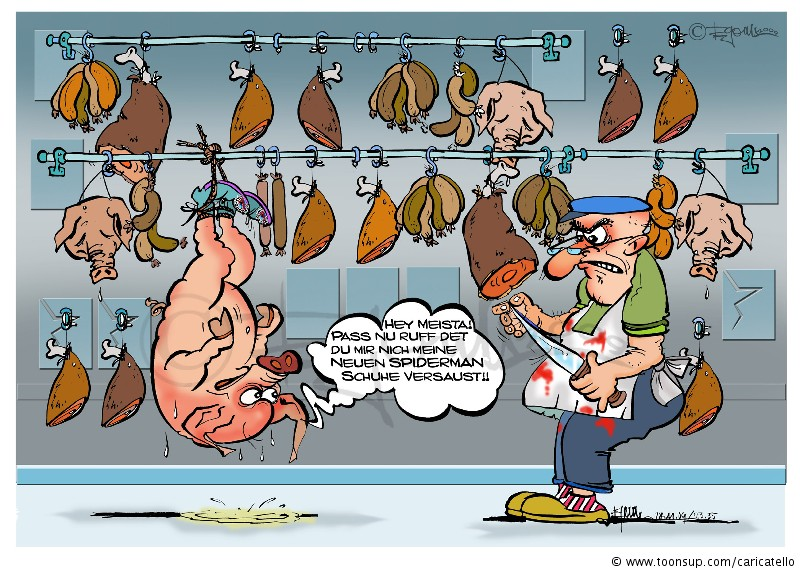 Cartoon: 'Voll Schweinisch' V 1
