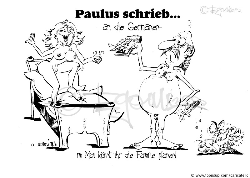 Cartoon: Germanen... 1