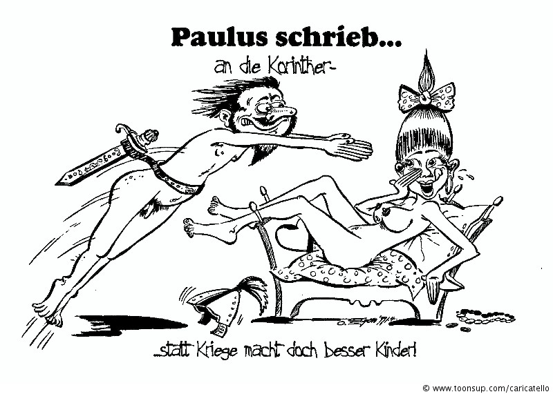 Cartoon: Korinther 1