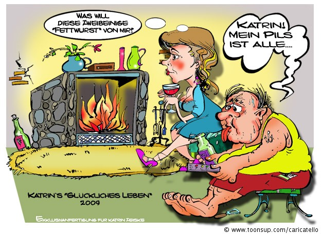 Cartoon: Katrins Glückliches Leben (EHE) 1