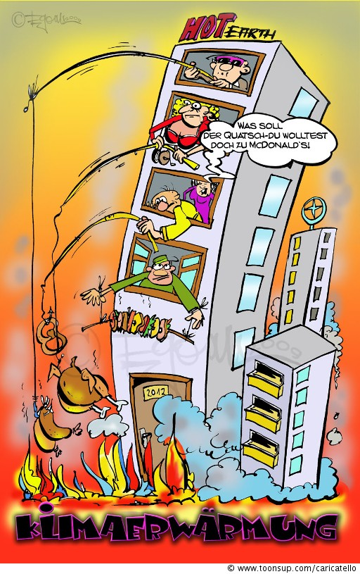 Cartoon: Copenhagener GRILLparty 1
