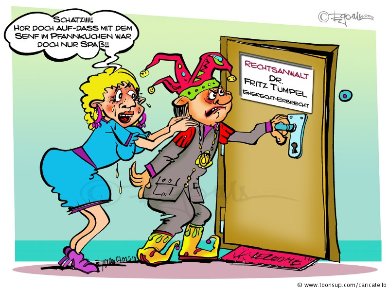 Cartoon: Alaaf Kölle! 1
