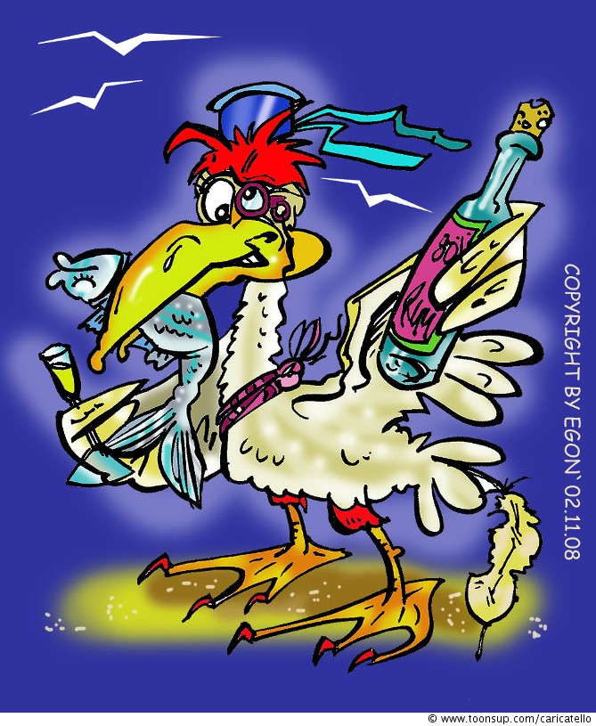 Illustration: Celvin,Cartoonfolge 4