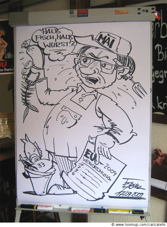 Cartoon: Schnell gezeichnet,schnell gelächelt!! 3