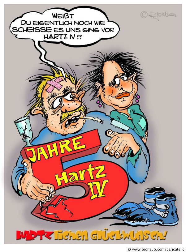 Cartoon: Hartzhaft Schrecklich! 1