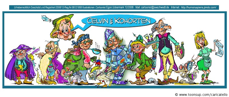 Cartoon: 'Celvin & Kohorten' 1