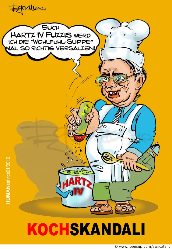 Cartoon: KOCHskandali 1