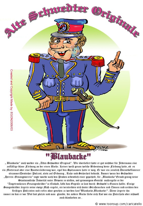 Cartoon: Alte Schwedter Originale 1