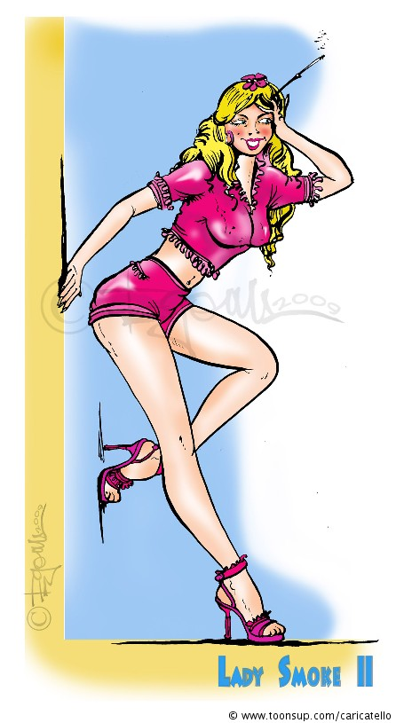 Illustration: Lady Smoke II 1
