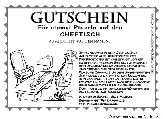 Anderes: Gutschein zum verschenken.... 1