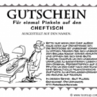 Gutschein zum verschenken....