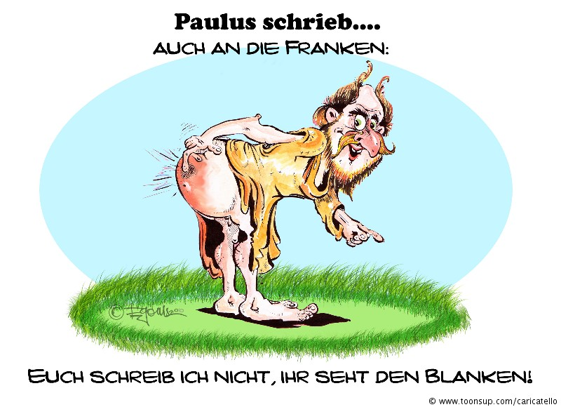 Cartoon: Aus der Paulusreihe 1