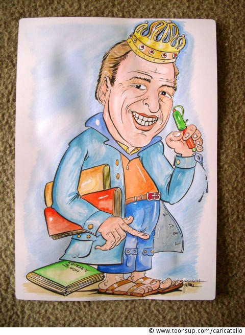 Cartoon: 'Ausbildungskönig' 3