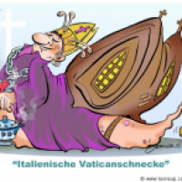 Italienische 'VaticanSchnecke'