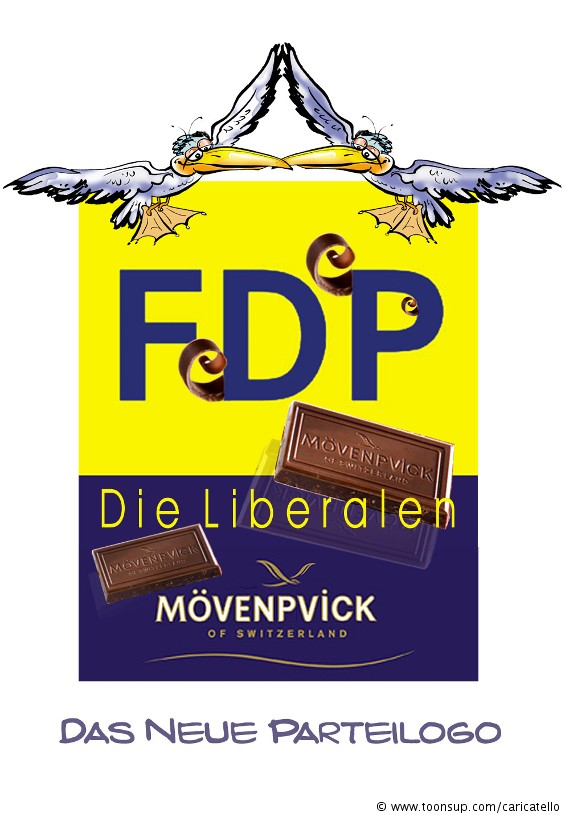 Cartoon: Neues FDP- Logo!! 1